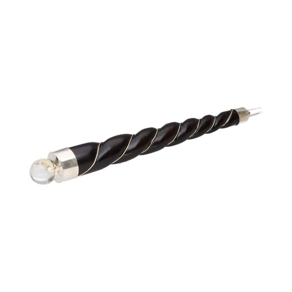 Vives de la Cortada S.L - Wholesale Meditation Supplies - Medium spiral wooden channel rod1