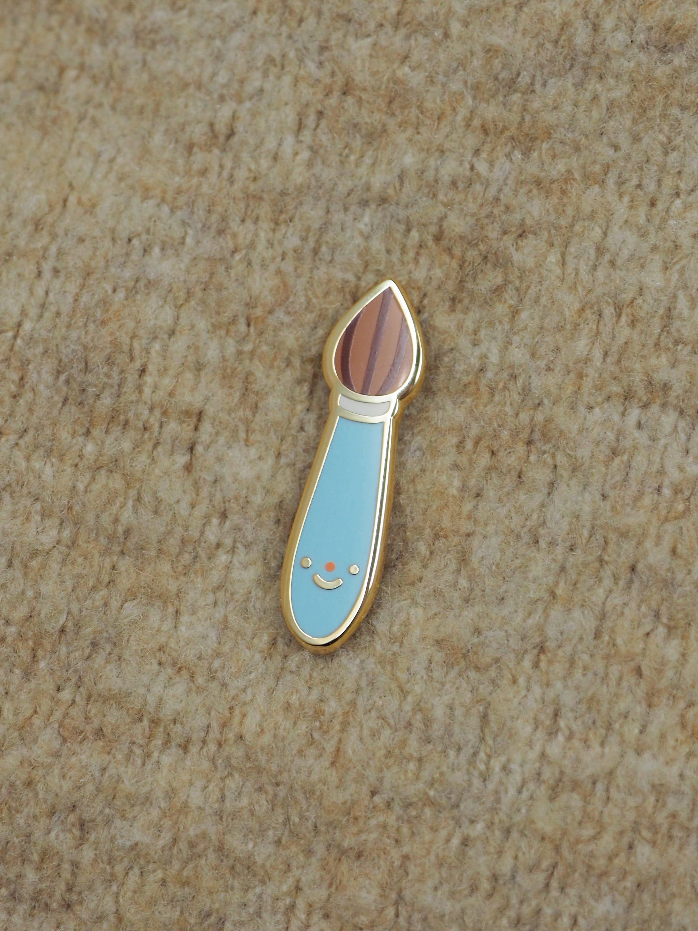 natamori - Vente Épinglettes/boutons - brosse • pin's en émail2