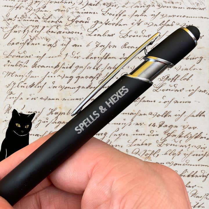Zaubersprüche und Hexen (Stift mit Smartphone-Eingabestift) für den Großhandel von The Carbon Crusader