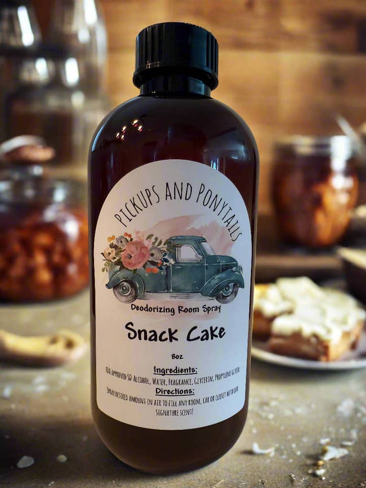 Snack-Kuchen-Deo-Raumspray für den Großhandel von Pickups And Ponytails