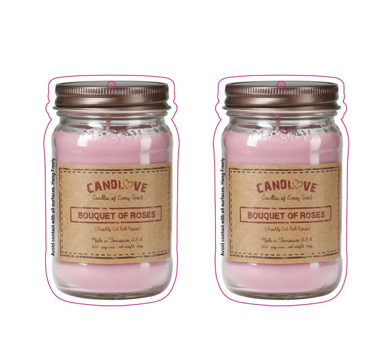 CANDLOVE CANDLE CO - Wholesale Car Freshener - Unisex - CANDLOVE Strong Scented Car Freshner 16 Scents (1x Peice)8