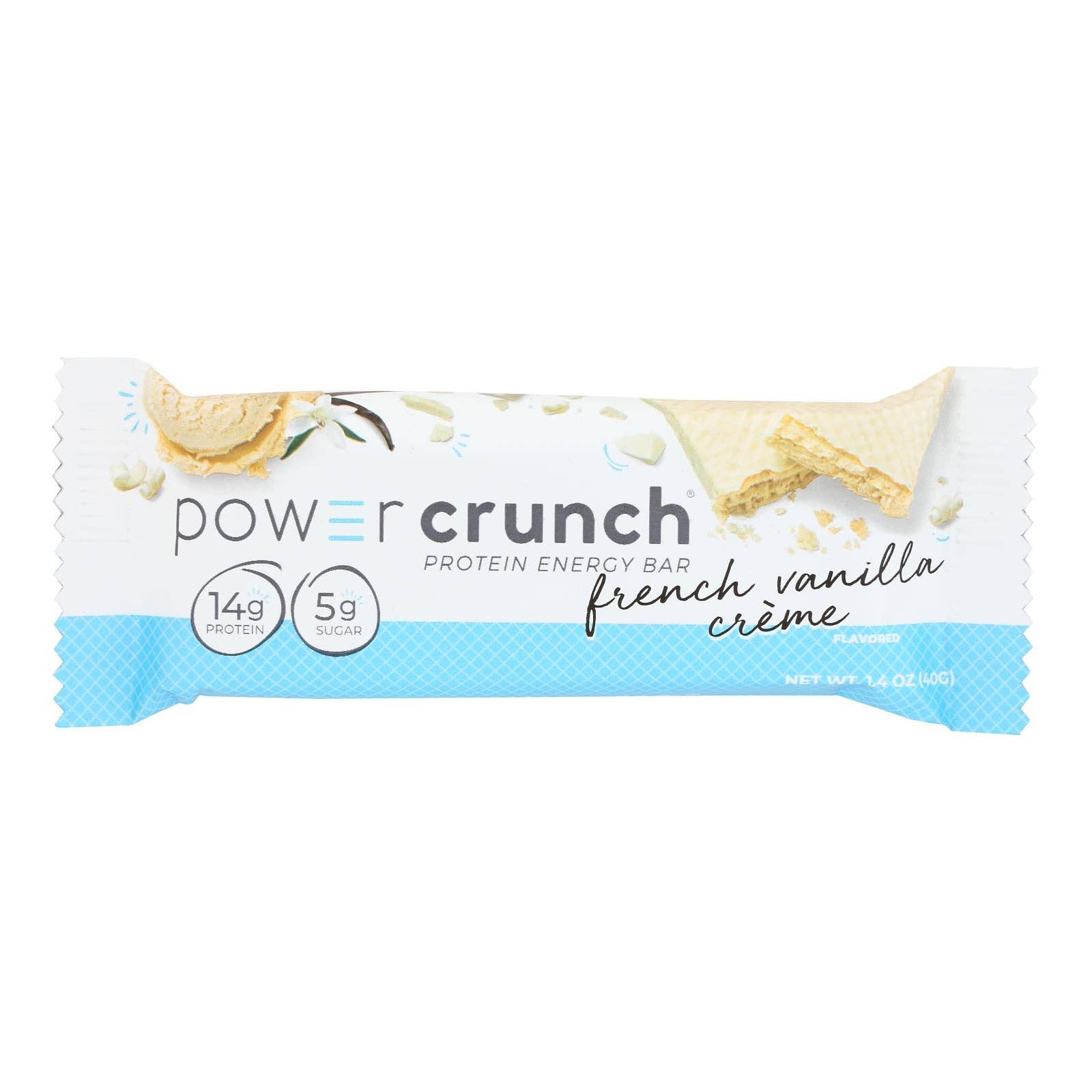 Everyday Supply Co - Wholesale Snack Bar - Power Crunch French Vanilla Bars - 12 Pack0