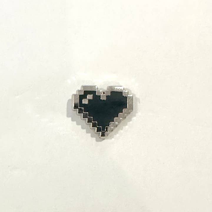 Ollybits Pixel Art - Wholesale Lapel Pin/Button - CMYK Mini Filler Pixel Art Heart Enamel Pins7