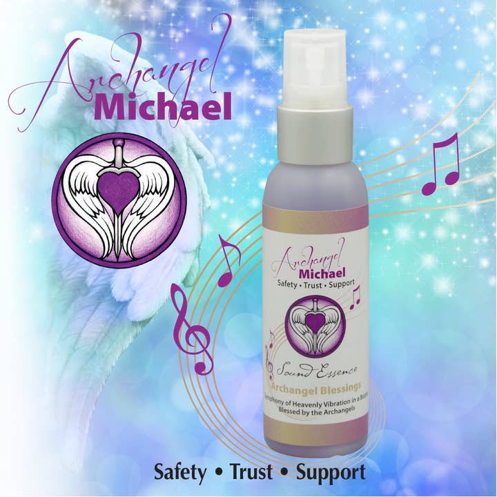 Archangel Michael Blessing for wholesale by Sound Essence Vibrational Remedies Inc