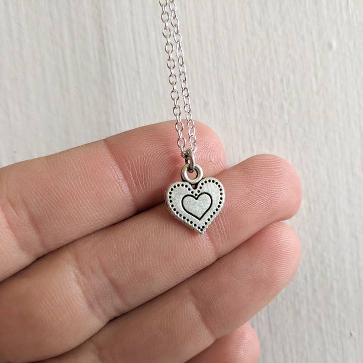 Jenna Scifres Handmade Jewelry – wholesale Hänge-/berlockhalsband – Läckra Hjärta Halsband - Alla hjärtans dag