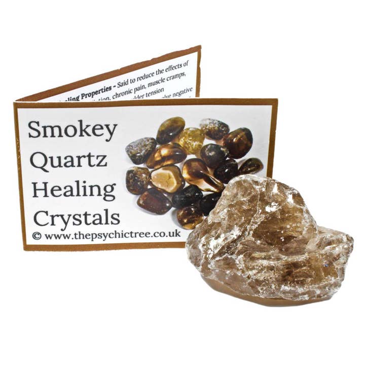 The Psychic Tree - Wholesale Spiritual stone/crystal - Smokey Quartz Rough Healing Crystal1