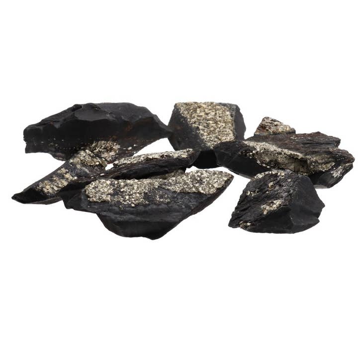 Vives de la Cortada S.L - Wholesale Spiritual Stone/Crystal - Pirita con Carbón2