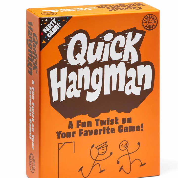 Quick Hangman Strategy Word Game for wholesale by Clarendon Games USA