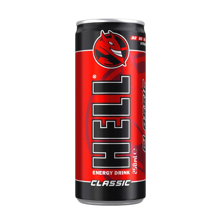 Hell Energy Drink 250 ml x 24 pcs for wholesale by CENTRO DOLCE FRIULI
