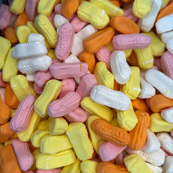 Candy In Bulk - Wholesale Marshmallow - Spangler Circus Peanuts Marshmallow Candy – Assorted Colors – Bulk Value Pack1