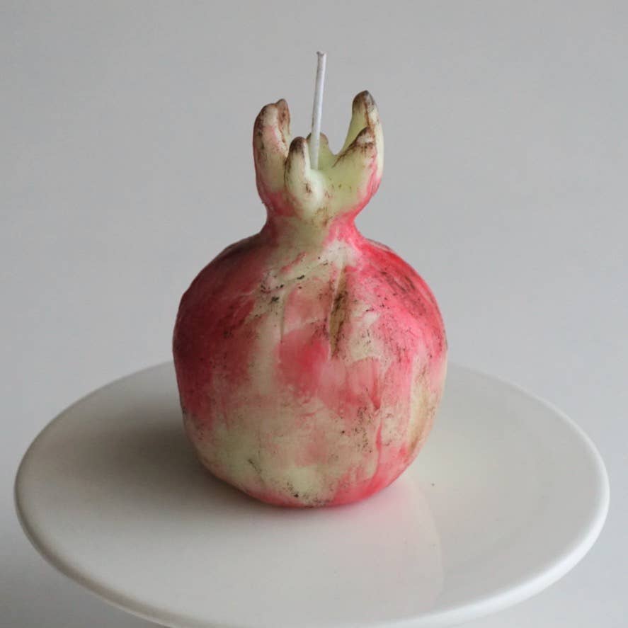 House of Shokunin - Wholesale Novelty Candle - handcrafted Pomegranate candle handmade home decor candle6