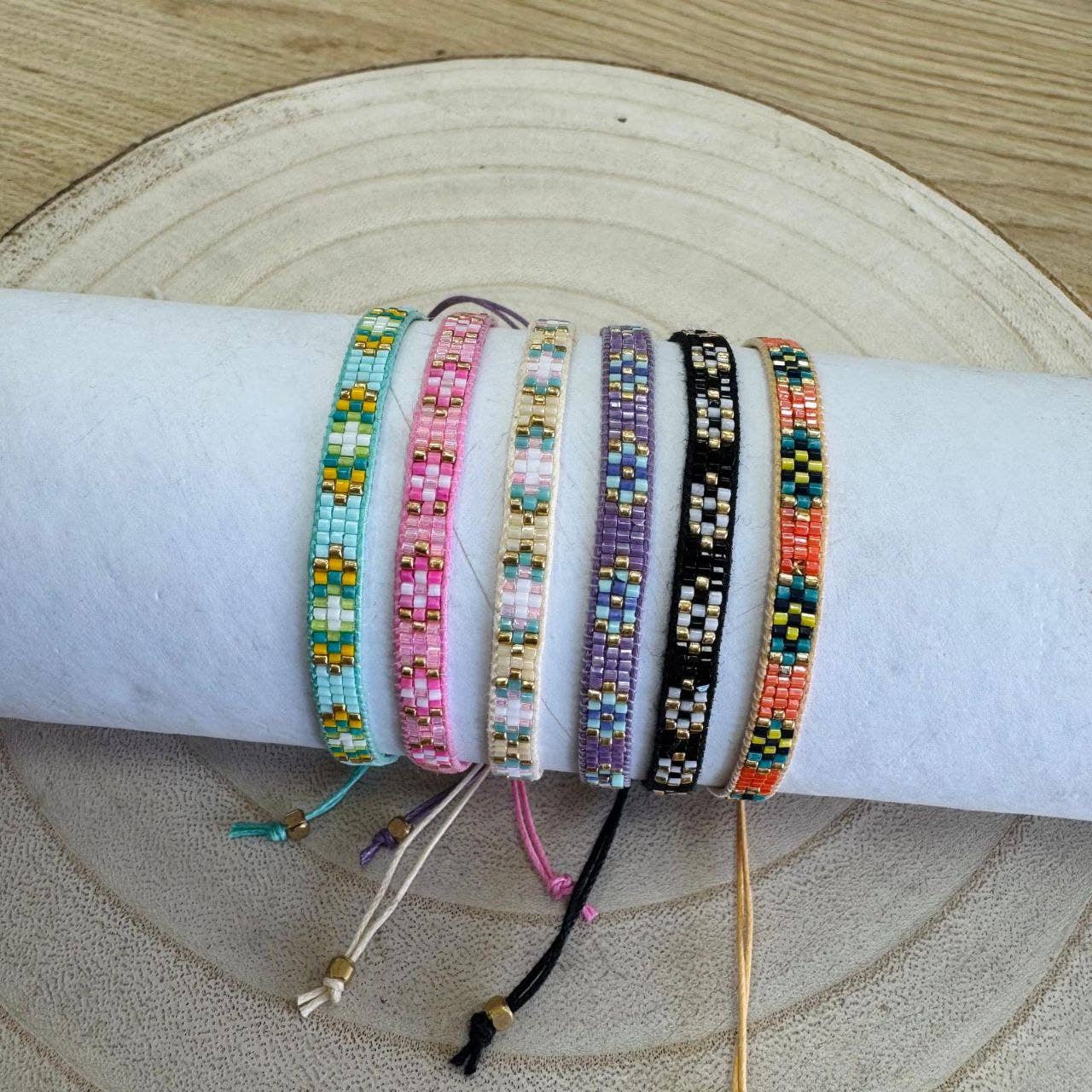 Hecho a mano - Vendita all'ingrosso Bracciale con perline - Braccialetti Miyuki - confezione da 8 pezzi3