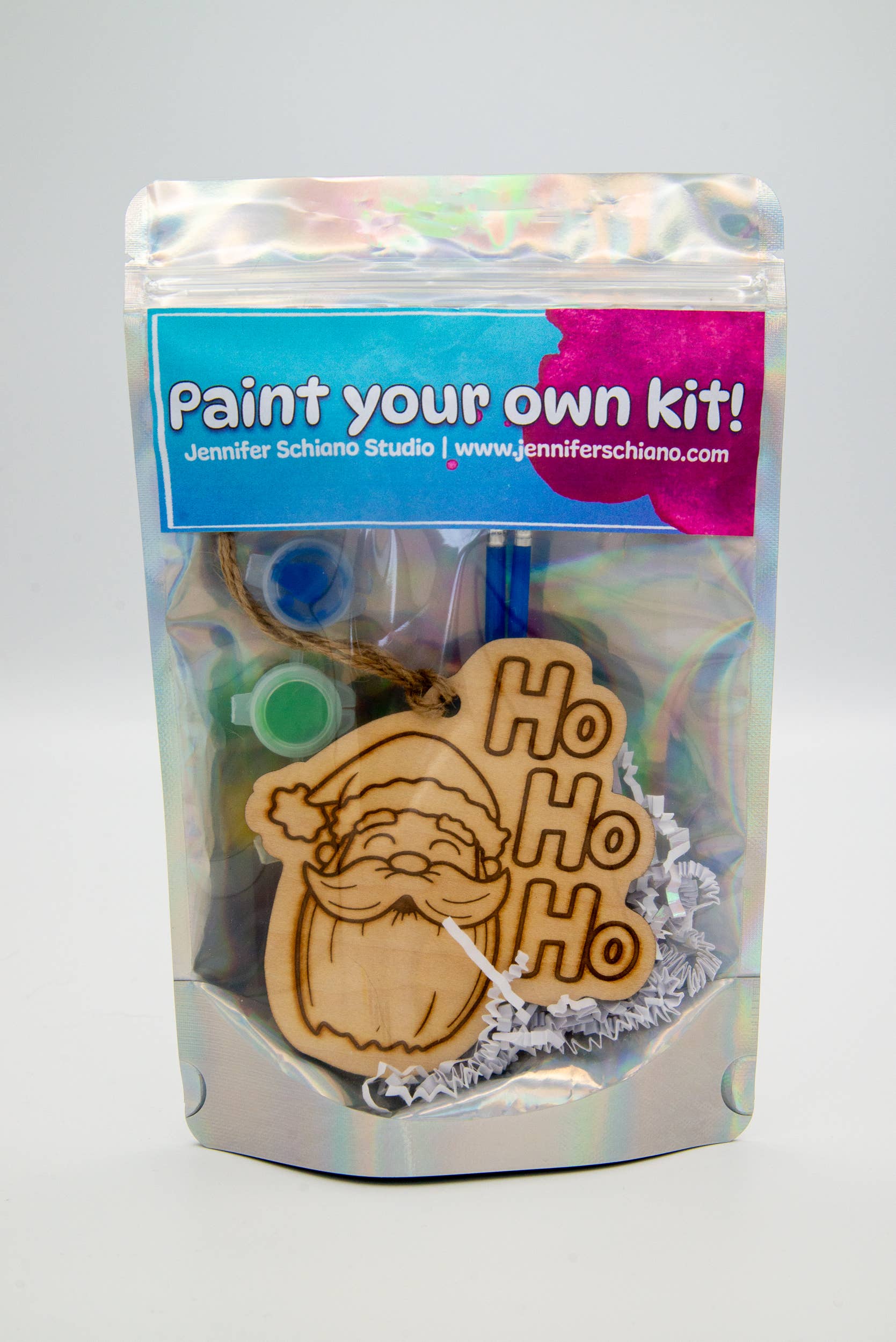 Jennifer Schiano Studio - Wholesale DIY Craft Kit - Paint Your Own Kit: Christmas Ornaments2