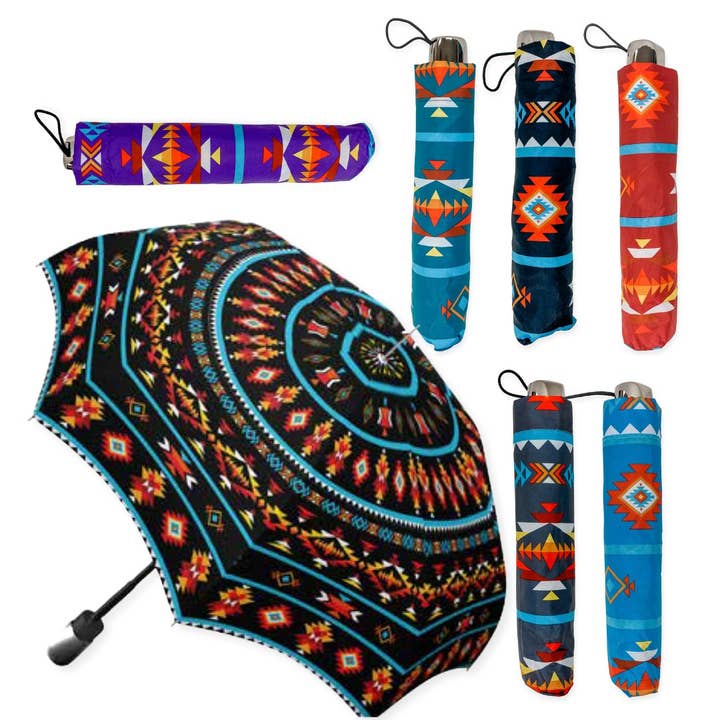 El Paso Saddleblanket - Wholesale Umbrella - Women's - Southwest-Style Umbrellas