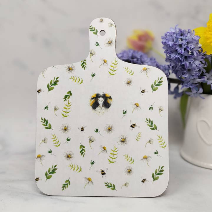 Bumblelove Mini skærebræt søde bier for engroshandel hos Love Country
