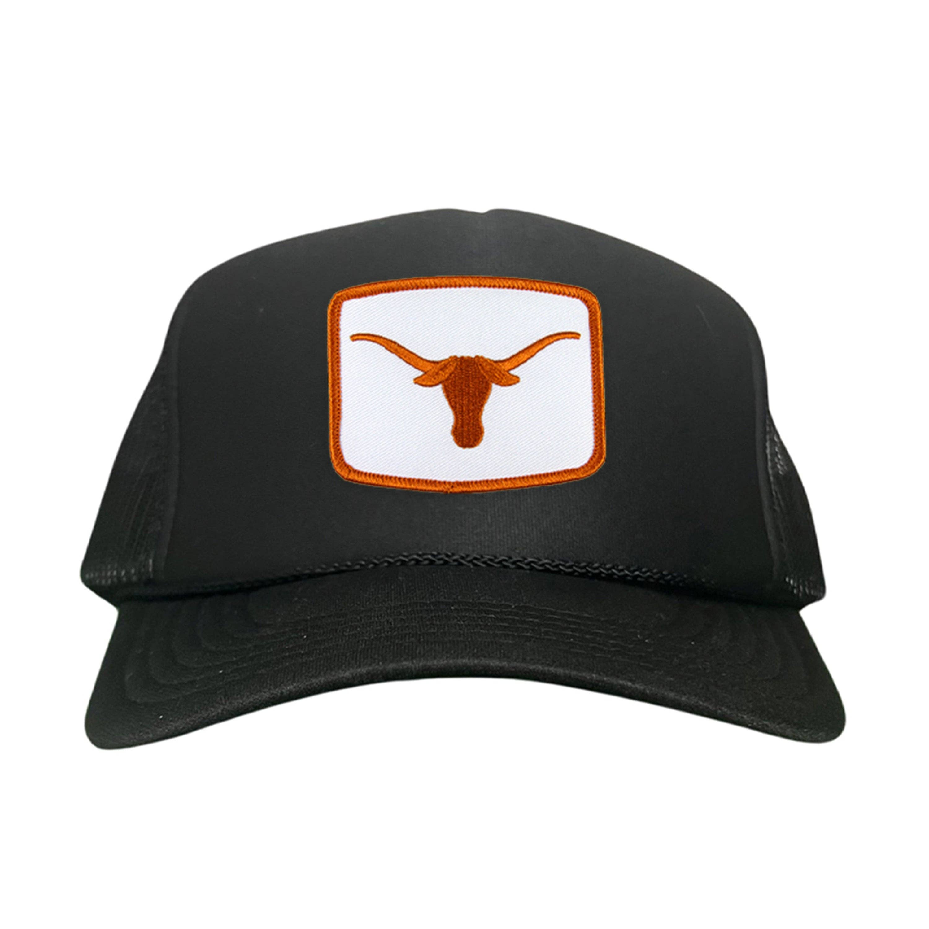 Last Stand Hats, LLC - Wholesale Trucker Hat - Unisex - Texas Longhorns Square Longhorn / Hats / 148 / UT9103 / MM37