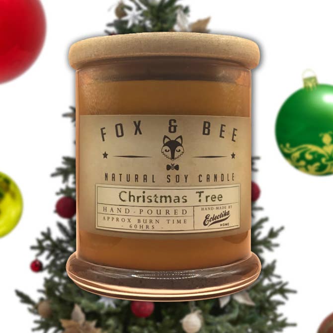 Eclectika Home - Wholesale Jar/filled candle - Christmas Tree Soy Candle0