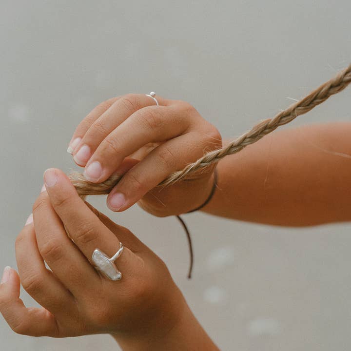 The Salty Gem - Wholesale Cocktail/Statement Ring - Biwa Pearl Ring (Handmade)