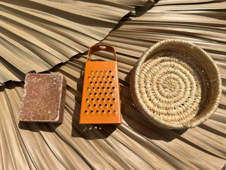 ByBazz - Wholesale Decorative Plate/Dish/Bowl - Schaaltje Raffia Mini Naturel2