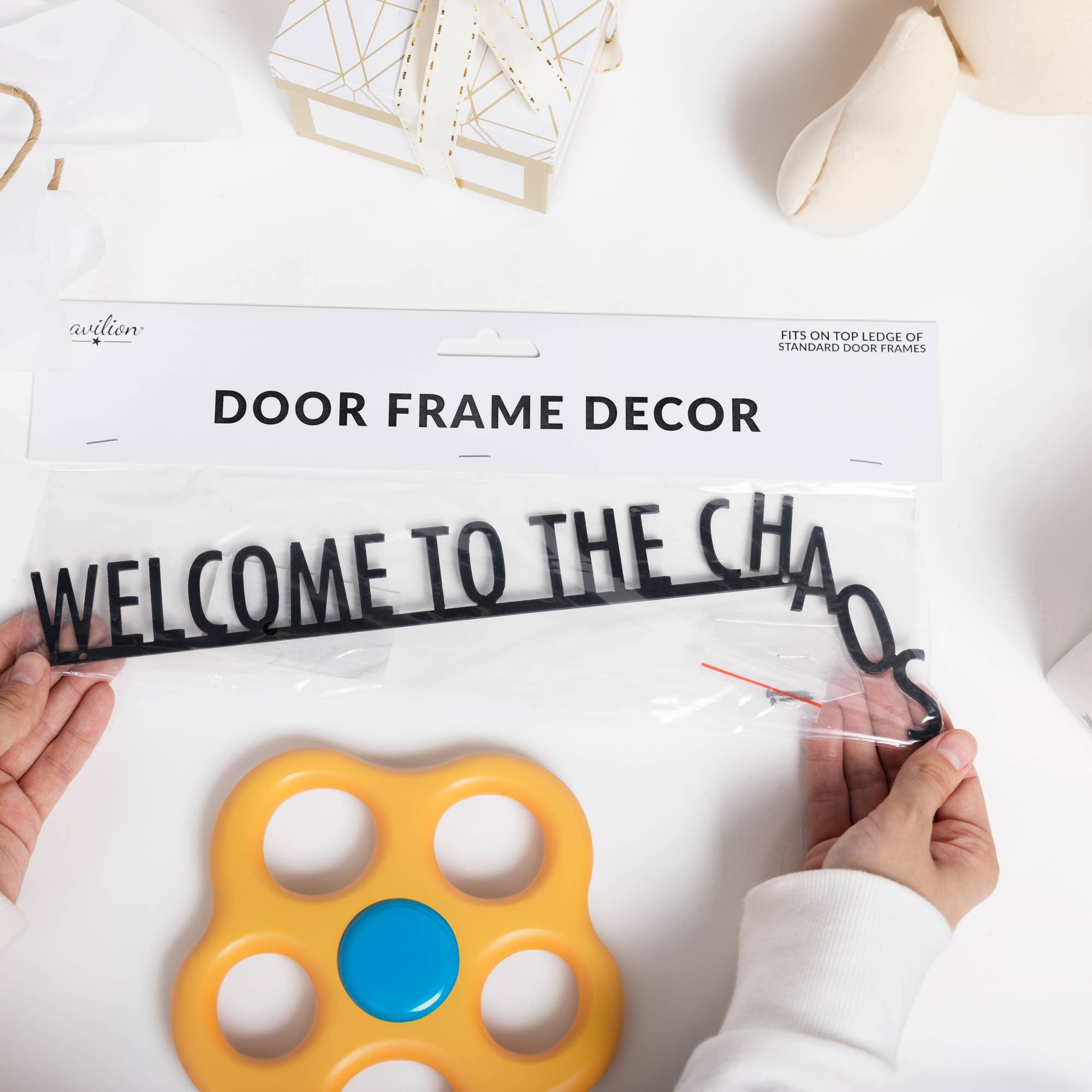 Pavilion – wholesale Door hanger – Chaos - Metal Door Topper3