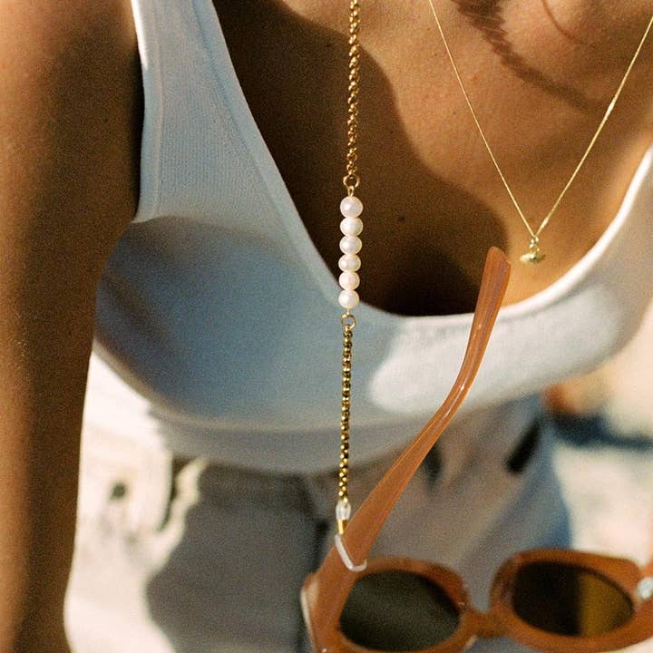 COCO BONITO - Wholesale Sunglasses/Eyeglasses Strap - Women's - Missy Pearl Sunglass Straps