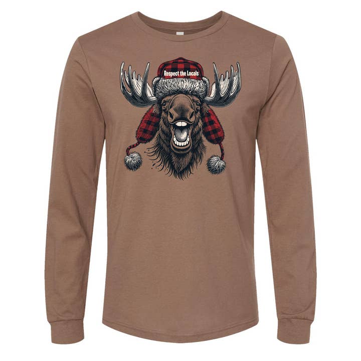 Ales to Trails - Wholesale Shirt - Unisex - Respect the Locals Long Sleeve1