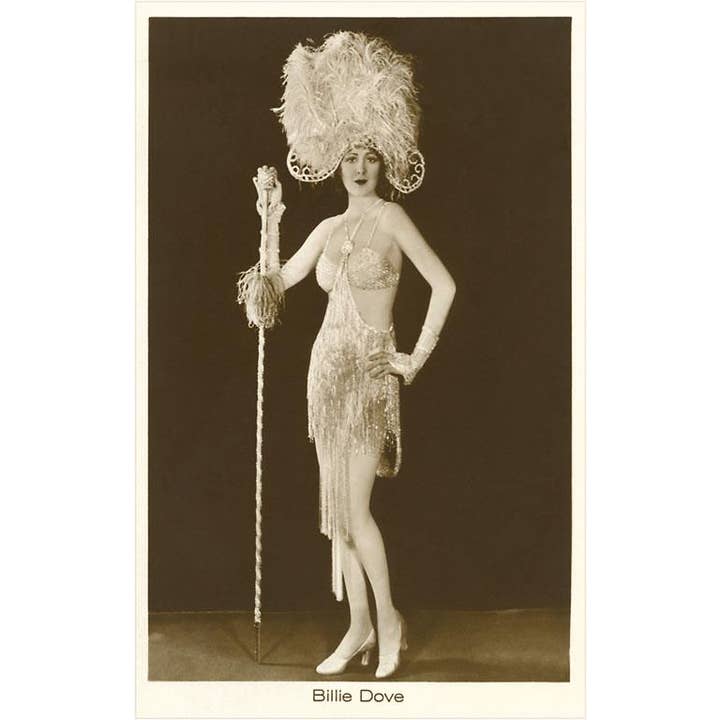 Found Image Press - Wholesale Sticker - Sticker AP-218 Ziegfeld Girl in Costume