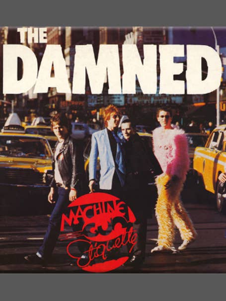 THE DAMNED, Magnet, Button, MACHINE GUN ETIQUETTE for wholesale by Ba Ba Buttons