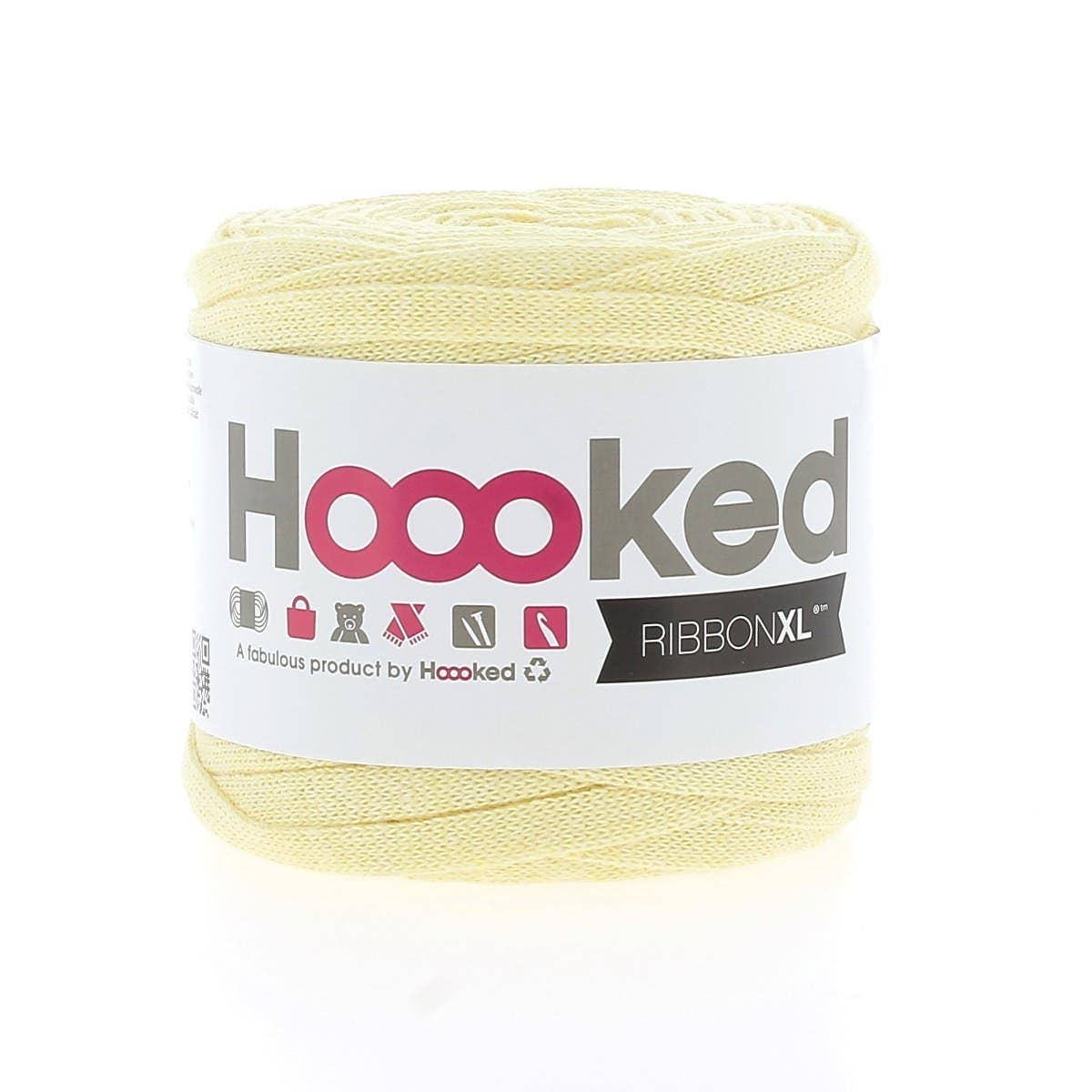 Hoooked Yarns - Vendita all'ingrosso Lana - Filo di tessuto riciclato Ribbon XL 125 g8