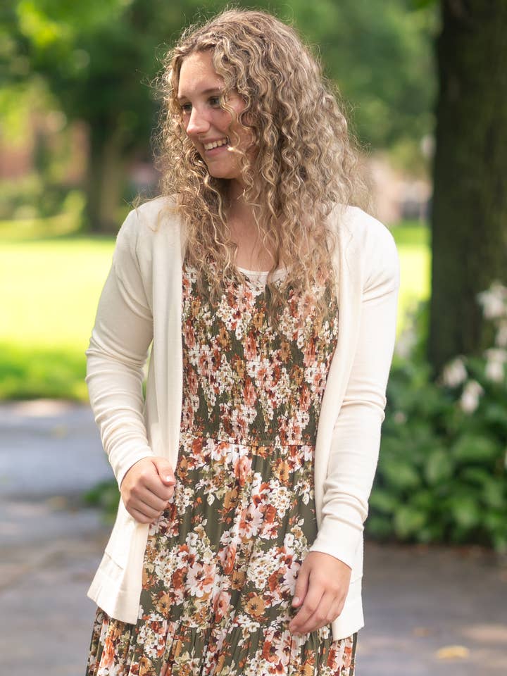 Essential Soft Cardigan 27" for wholesale by Inherit Clothing Company