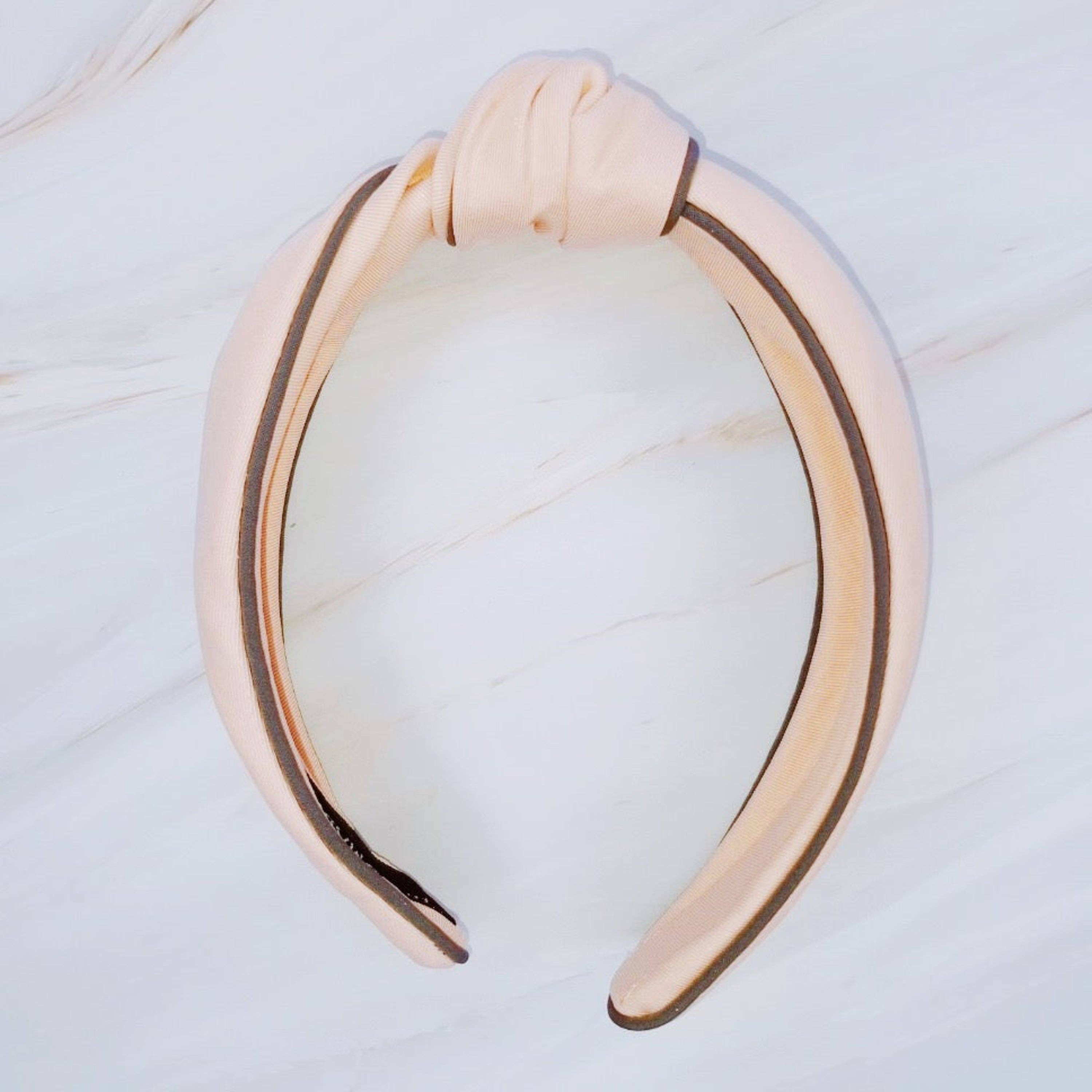 Ellison+Young - Vente Bandeau – femme - Bandeau Préppy à Bordure Tubulaire5