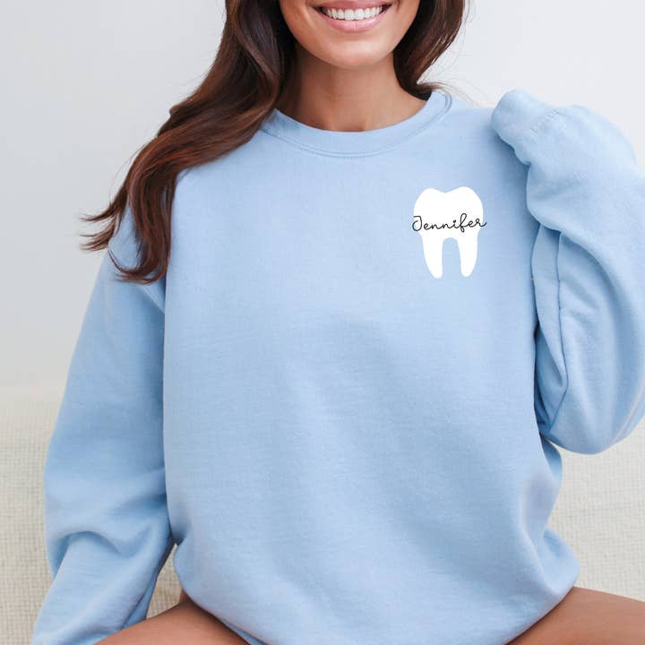 Custom Dental Sweatshirt, Dental Assistant Sweatshirt for wholesale by Tee Story