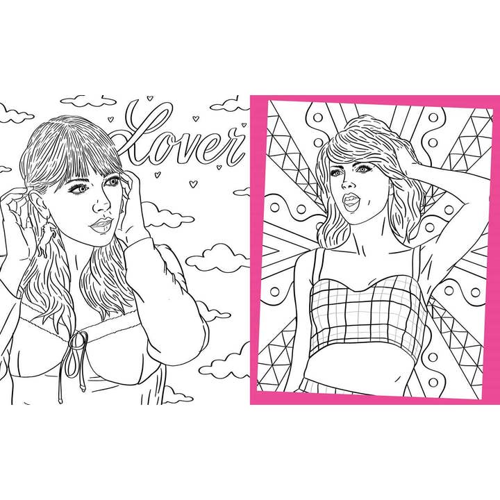 Simon & Schuster - Wholesale Coloring & Activity Book - Kids & Baby - Taylor Swift: Coloring, Quizzes & Games, Photos & Facts by2