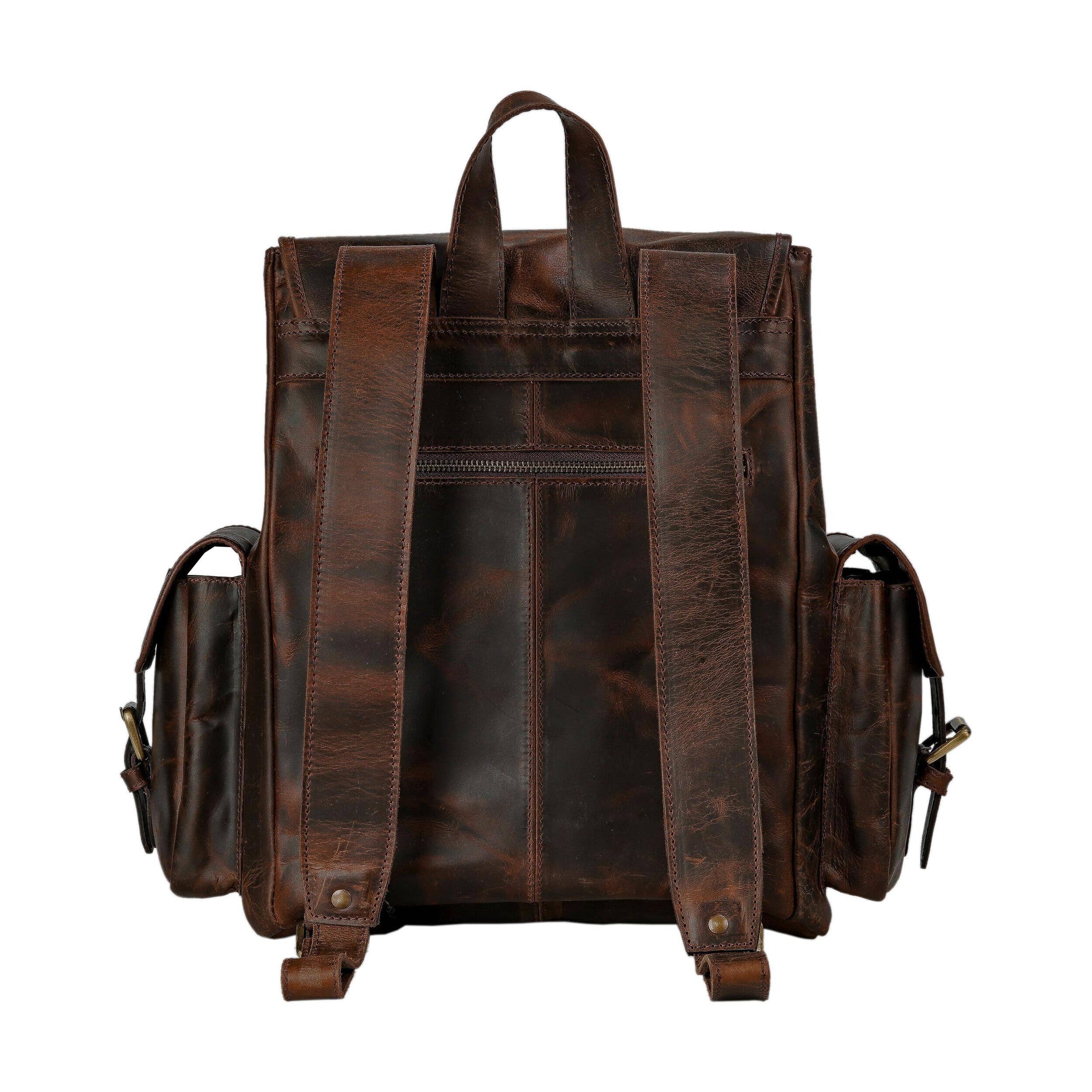 Classy Leather Bags – Mochila - Unissexo por atacado – O Capíz Rugged6