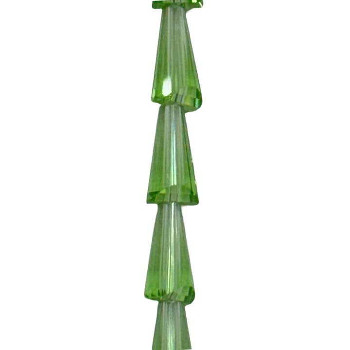 Chinese Crystal - (Gepolijst) - Kegel/Facetgeslepen voor wholesale door The Bead District