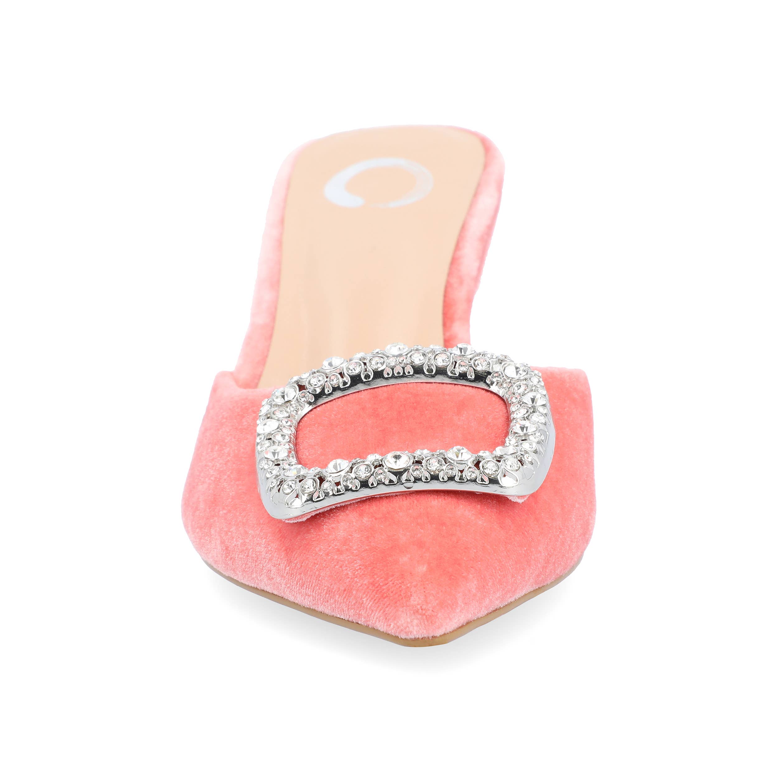 Journee - Wholesale Low Heels - Women's - Rishie Kitten Heeled Mules In Velvet9