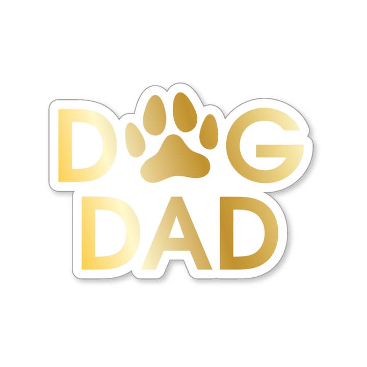 Dog Dad - Paw - Vinyl Sticker
for wholesale by Chez Gagné
