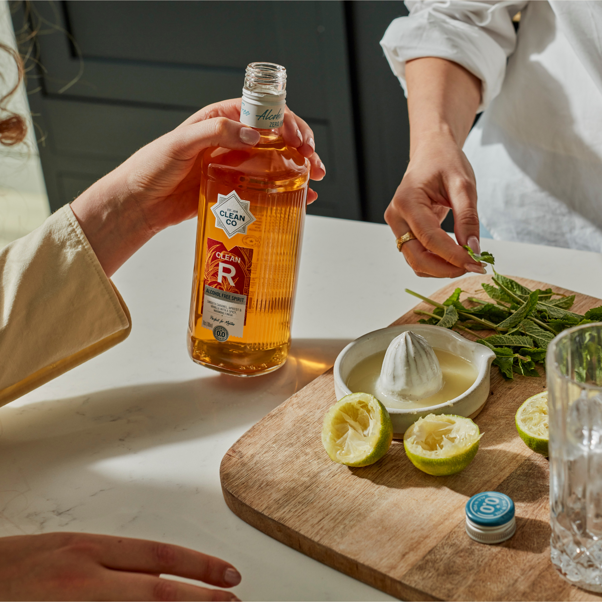 CleanCo - Wholesale Non-Alcoholic Spirits/Wine/Beer - CleanCo Clean R Zero Proof 0.0% ABV Rum2