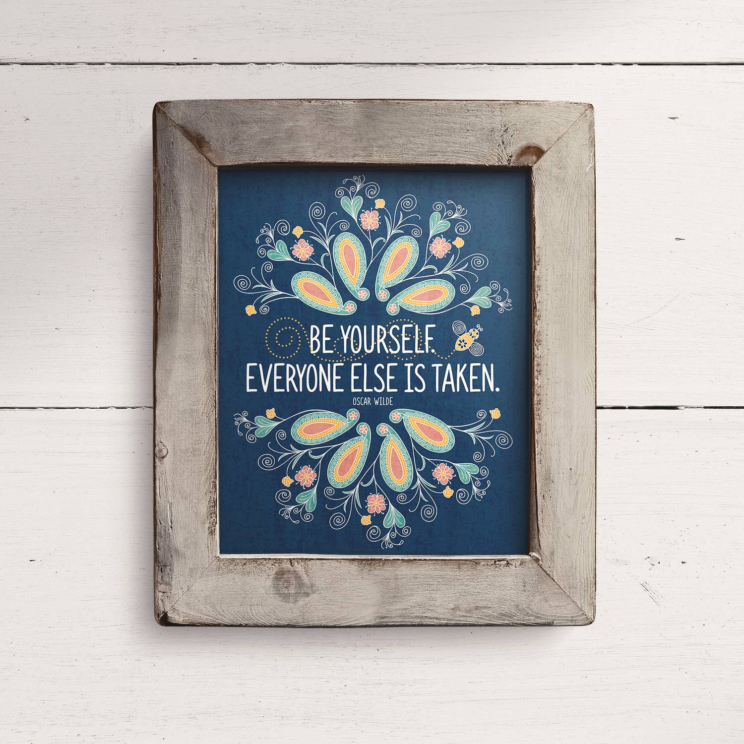 B.Goods Designs - Wholesale Art Print - Be Yourself Art Print – Oscar Wilde Quote