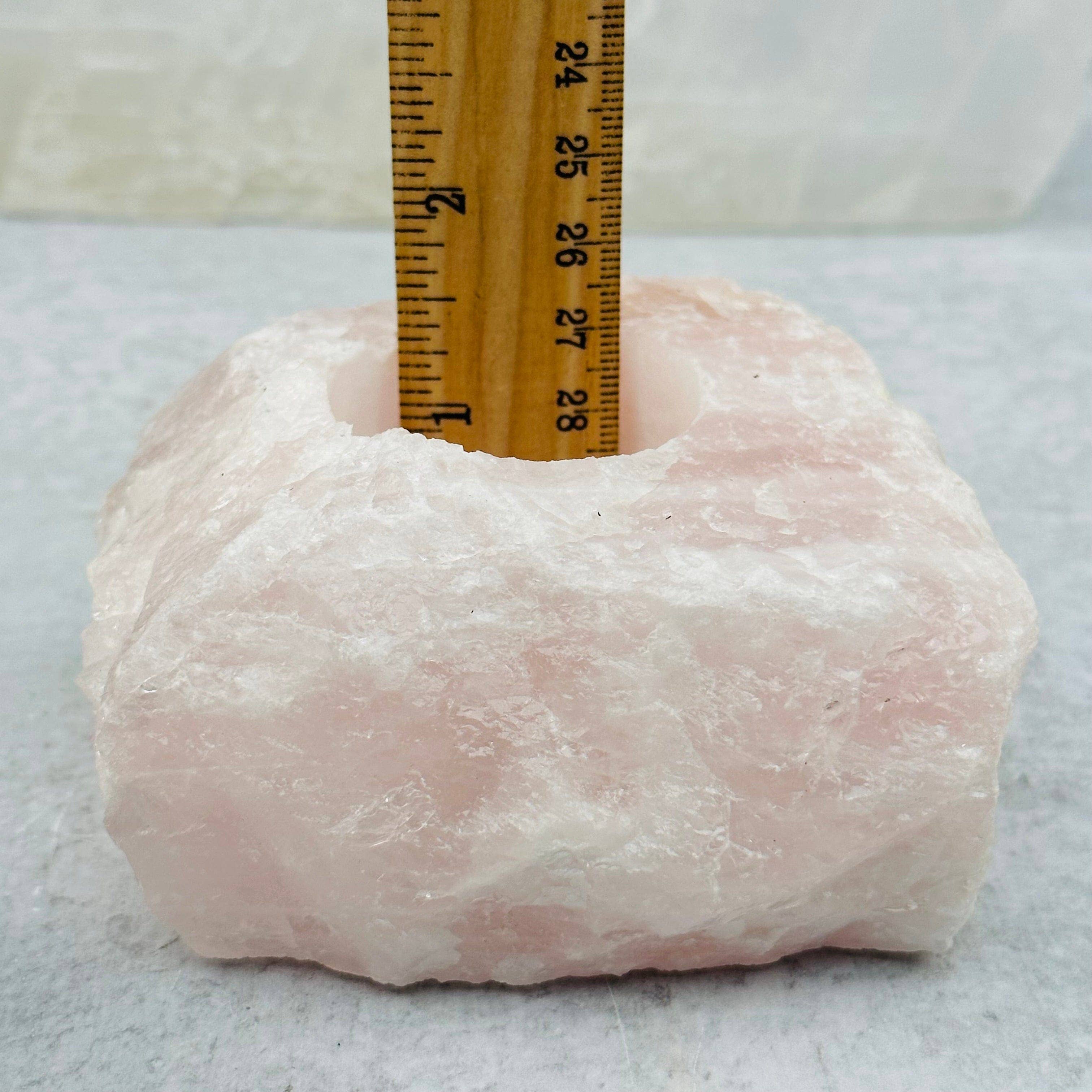 Rock Paradise - Wholesale Kaarsenhouder - Rozenkwarts kristallen kandelaar8