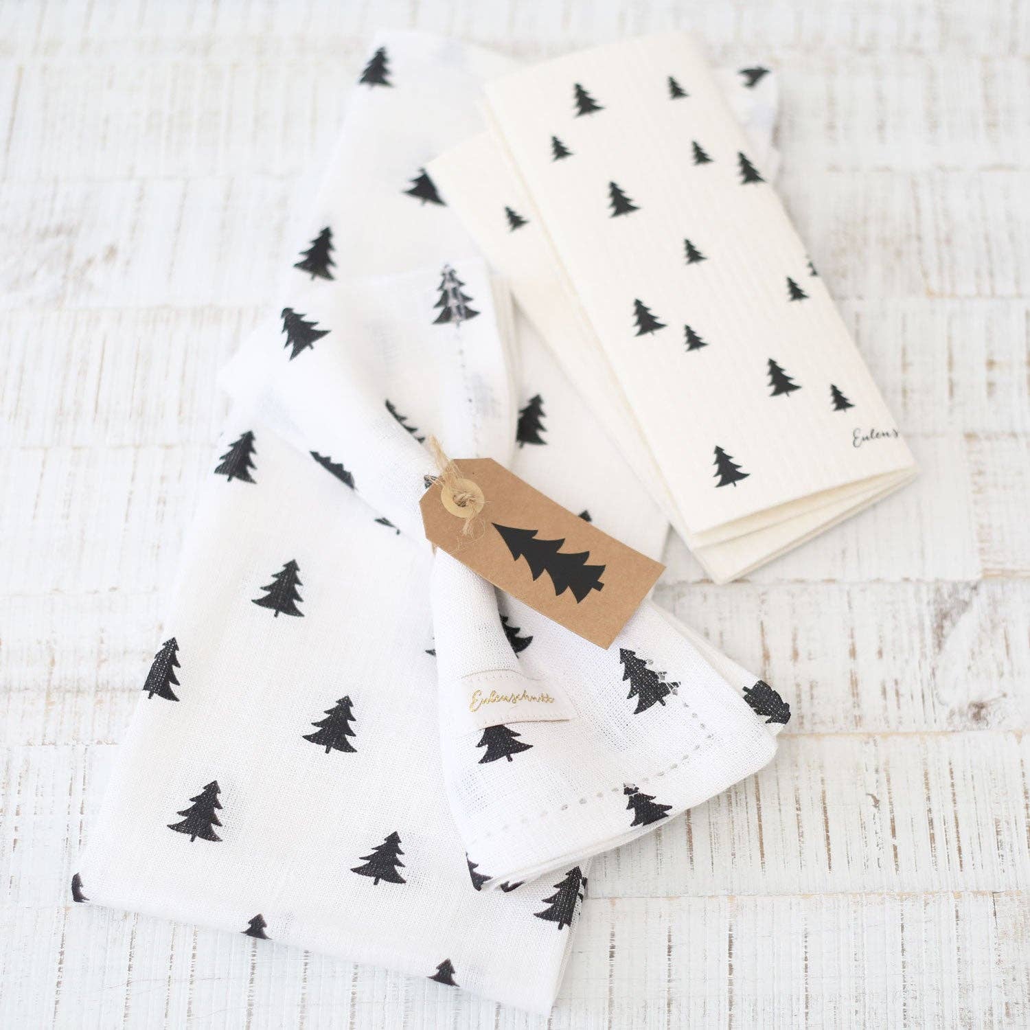 Eulenschnitt - Wholesale Dishcloth - Linen tea towels fir in a set of 2 (pack of 5)1