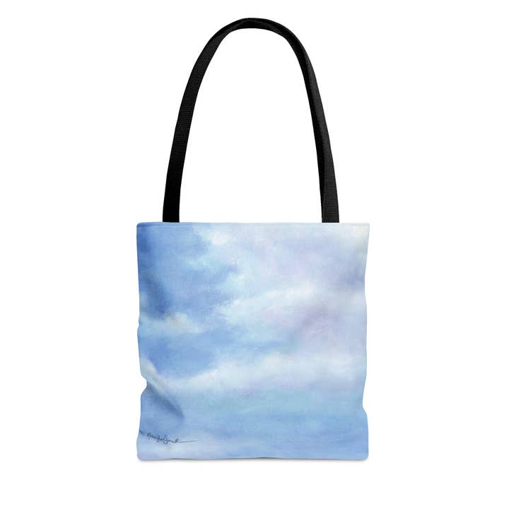 A Peaceful Detour, One small tote bag for wholesale by Artist Makara Thach Sernett