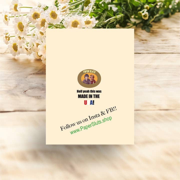 Paper Sluts - Wholesale Christmas Card - HoHoHo2