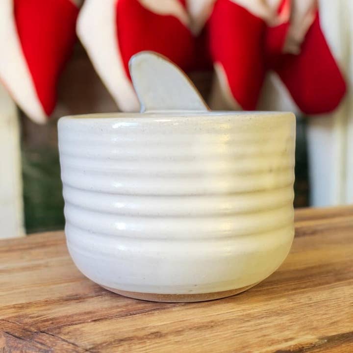 MudWorks Pottery – Großhandel Dekorative Platte/Teller/Schüssel – Schale mit Weihnachtsmann