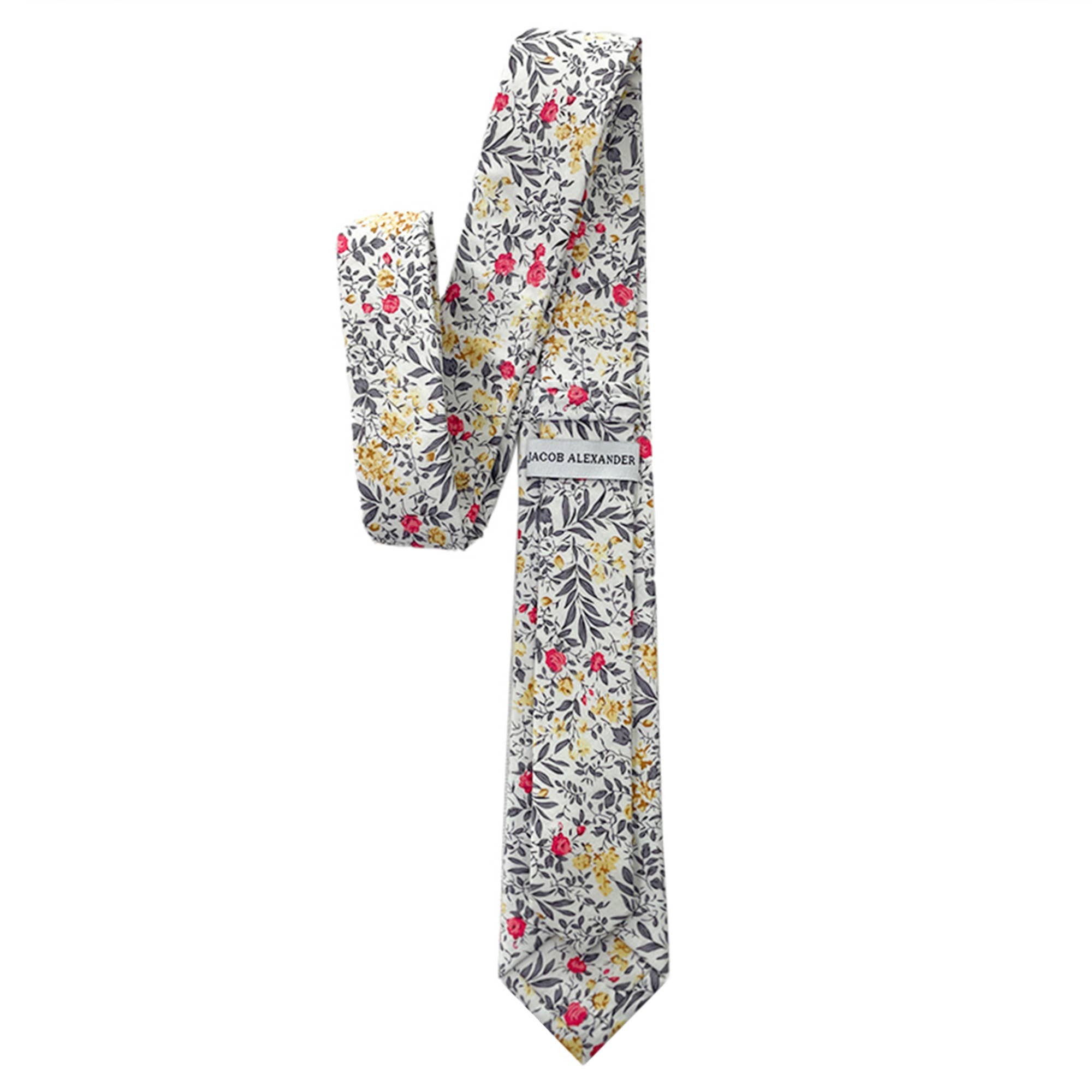 Jacob Alexander - Wholesale Necktie - Men's - Men's Tropic Bouquet Floral Tie9
