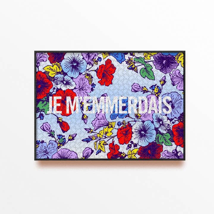 Piece & Love - Wholesale Puzzle - Adult - 1000 piece Puzzle - Je m'emmerdais Grave