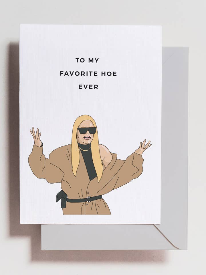 Leah Hoe Kaart voor wholesale door Haven Print Co.