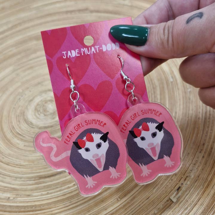 Feral girl summer earrings for wholesale by JADEMUATDODD