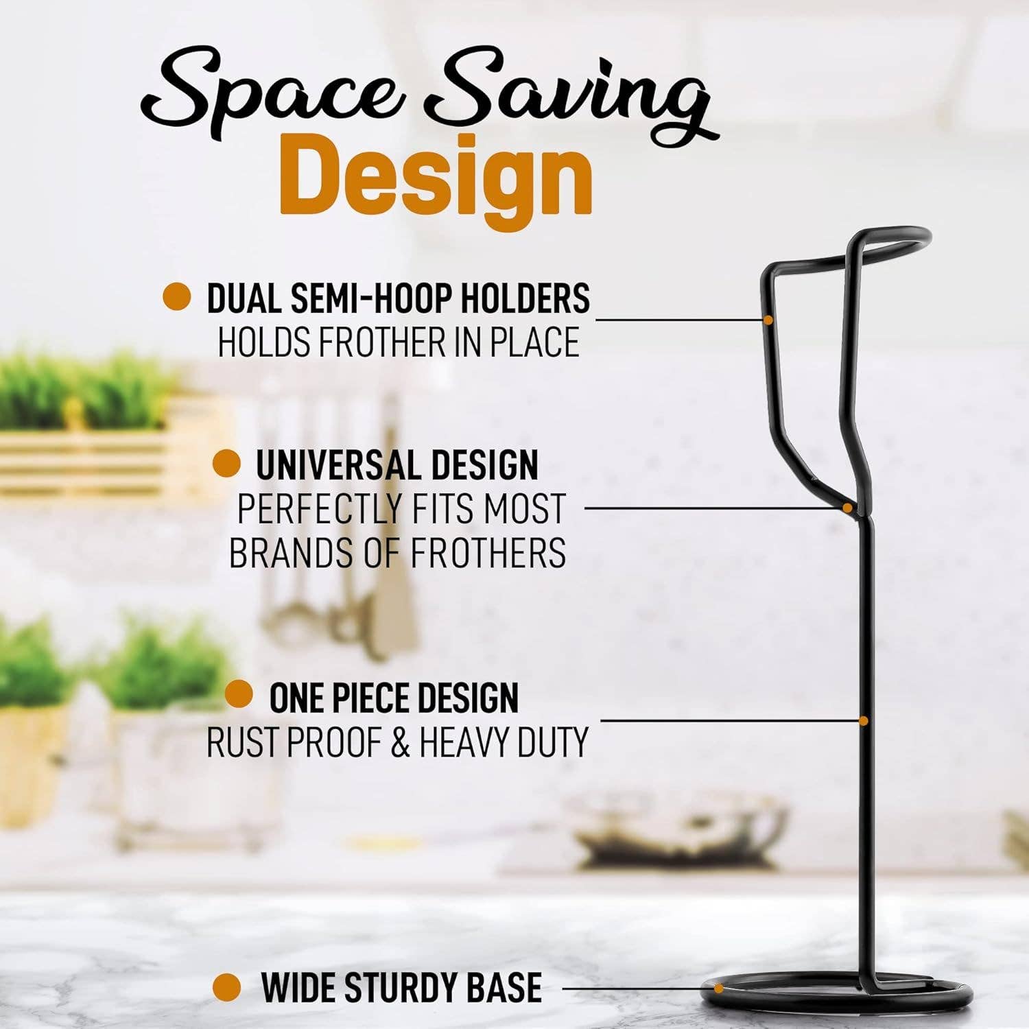 Zulay Kitchen - Wholesale Kitchen Tool/Gadget -  Zulay Ultra Milk Frother Stand1