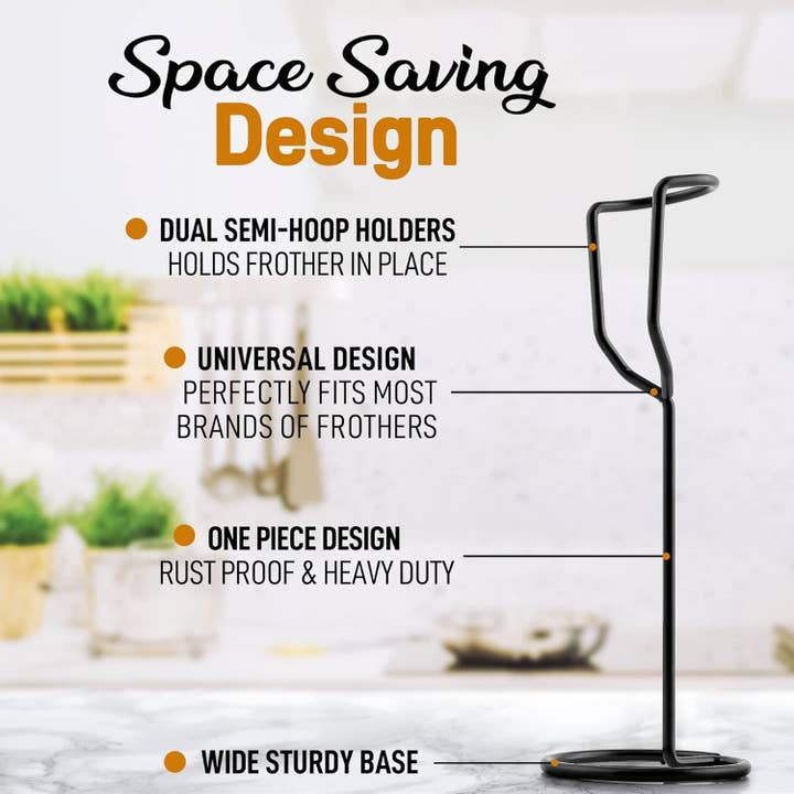 Zulay Kitchen - Vente Ustensile/gadget de cuisine - Support pour mousseur à lait Zulay Ultra1